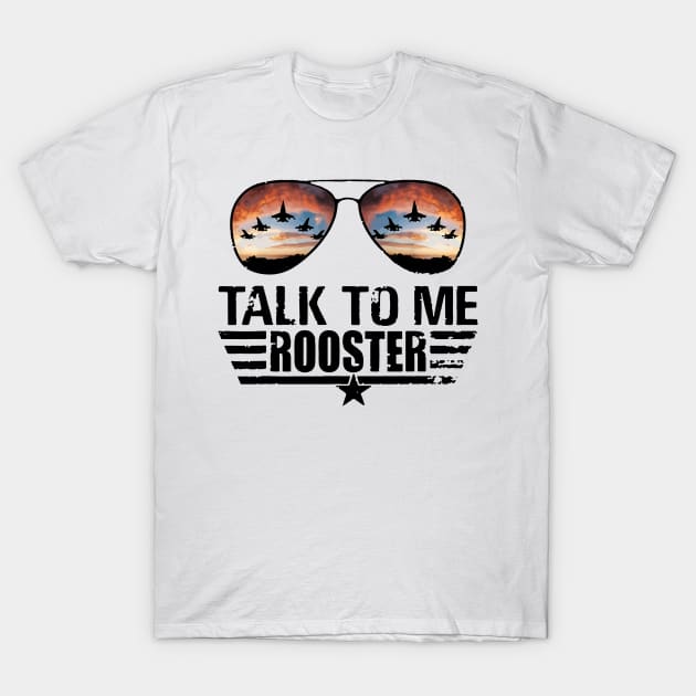 Talk To Me Rooster T-Shirt by binding classroom